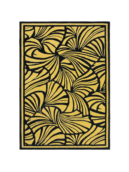 Χαλί Japanese Fans 39305 Gold Florence Broadhur...