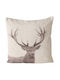 Boltze Sofa-Kissen aus 100% Baumwolle Beiges 45x45cm