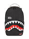 Sprayground DLXS Schulranzen Rucksack Junior High-High School Schwarz mit Flaschenhalter