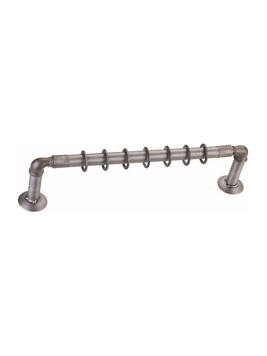 Industrial Curtain Pole Domus Corner Set Single Diameter 25mm Length 160cm