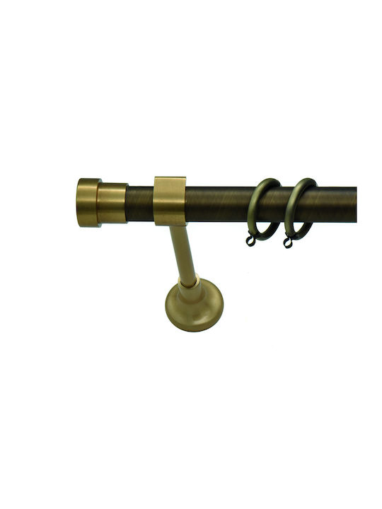 Kουρτινόξυλο Φ25 Fugo Antic-Oro Mat Decorpat 1,50m