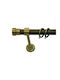 Kουρτινόξυλο Φ25 Fugo Antic-Oro Mat Decorpat 1,50m