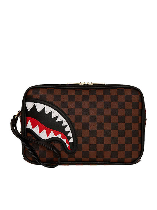 Sprayground Sawtooth Sharks In Paris Kulturbeutel Brick Bag