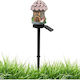 Lampa Lampă Solară Floare 1W 1200lm Alb Cald cu Senzor de Mișcare și Fotocelulă IP44