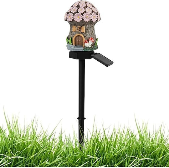 Lampa Lampă Solară Floare 1W 1200lm Alb Cald cu Senzor de Mișcare și Fotocelulă IP44