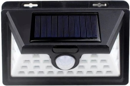 Lampa Lampă Solară 0.55W Alb Rece 5500K cu Senzor de Mișcare IP64