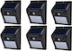 Set 6 Lămpi Solare 0.55W cu Senzor de Mișcare IP65 12.4bucx9.5bucx4.7buccm