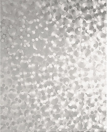 Self-adhesive Window Film Rain Drop Pattern Size 45 X 300 Cm Easy To Apply Maintain Gray Transparent