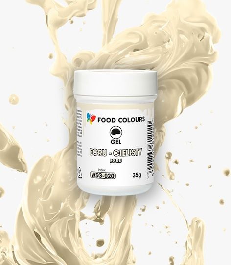 Food Colours Colorant pentru Cofetărie în Formă de Gel Bej 1buc 35gr