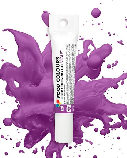 Food Colours Хранителен цвят за сладкарство във форма на гел Лилав 1бр 20гр