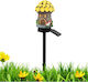 Lampa Lampă Solară Floare 1W 1200lm Alb Cald cu Senzor de Mișcare și Fotocelulă IP44