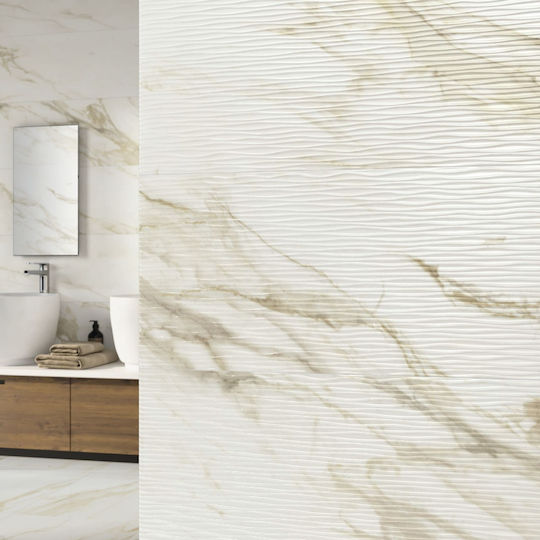 Плочка Adaggio Tonn Gold Pulido 40x120 См