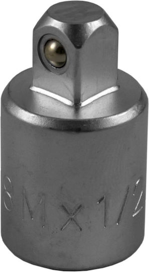 JBM Καρυδάκι Τετράγωνο με Καρέ Υποδοχής 1/2", 3/8" Διάμετρος 1/2" / 3/8"