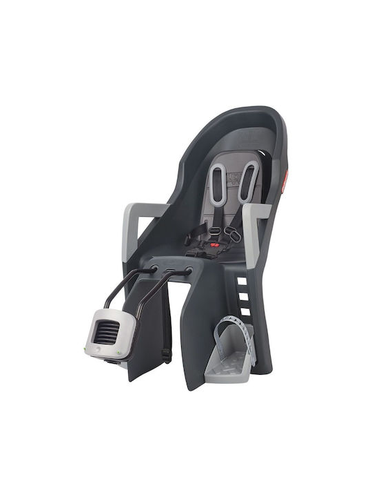 Polisport Guppy Rear Kids Bicycle Seat Frame Gray