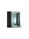 Devon Noxx Slider Shower Enclosure Gold Brushed Clean Glass 160-162/165