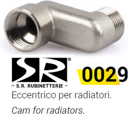 Έκκεντρο Σωμάτων Καλοριφέρ 6 Cm Sr 0029.6 Made In Italy