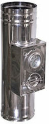 Thermometer Door Φ150 Inox Single Wall Chimney Pipe