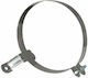 Inox Φ250 Καπνοδόχος Στήριγμα Μονού Τοιχώματος