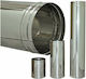 Chimney Pipe Chimney Tube Φ120 100cm 1 M Inox Single Wall