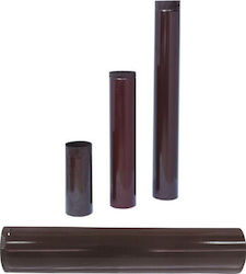 Hosseven Enamel Chimney Tube Brown Diameter 130mm 30cm