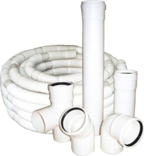 Groppalli 160-90mh5 90° Chimney Corner White Pph Diameter 160