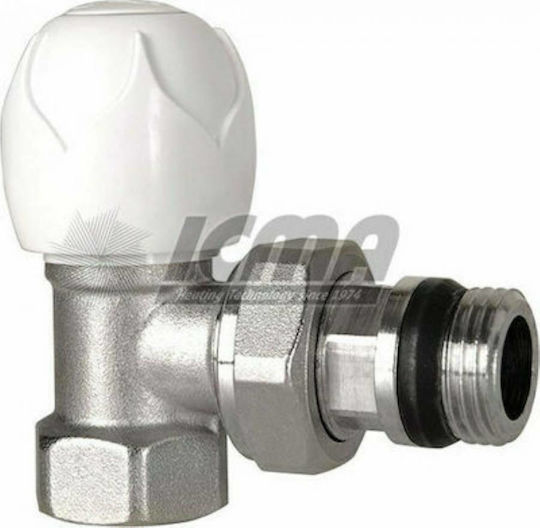 Icma Icma Art 850 Γωνιακό Ρουμπινέτο Αντιδιαρροής Στυπιοθλίπτη Βαρέως Τύπου 1/2" 82850ad06