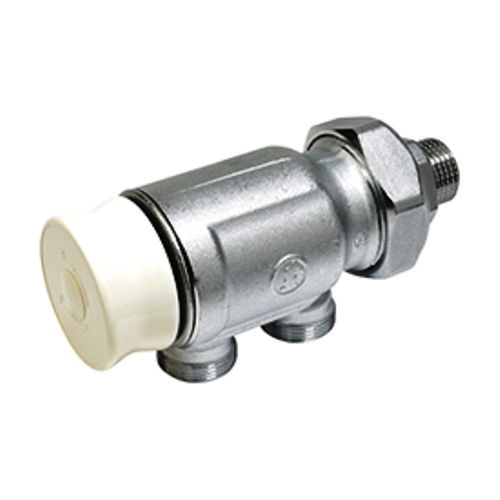 Radiator Switch KAL.r324/1ka Single Pipe Giacomini 1/2x16 Black Cap