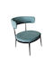 Ts-541 Metallischer Sessel 541 Kunstleder Das Stoff 60x57x80cm