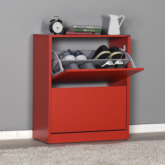 Shoe Organizer Adore Shc-520-kk Melamine Red 73x26x84cm