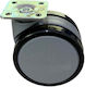 Doppelte Möbelrad 65mm Möbelbasis 38x38 Schwarze Grau