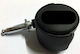Swivel Furniture Wheels Black Φ50 Pin Thickness 9.5 Millimeters + Washer Without Brake