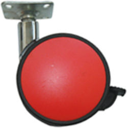 Jgs S.a Sf202 Kunststoff Möbelrad Rote Brems Metallische Möbelbeine Höhe 11cm Jgs S.a Sf202 Kunststoff Möbelrad Rote Brems Metallische Möbelbeine Höhe 11cm