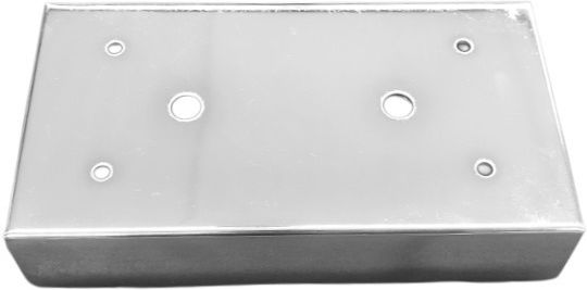 Jgs S.a C927 Μεταλλικός Τάκος Νίκελ 18cm X 10cm X 3,5cm