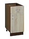 Kitchen Cabinet Floor 40x60x82 Luxury 411 Genomax 5321 Sonoma