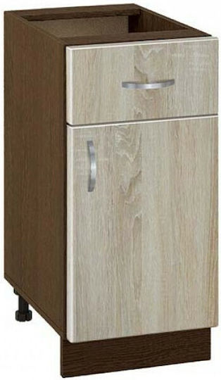 Kitchen Cabinet Floor 40x60x82 Luxury 411 Genomax 5321 Sonoma