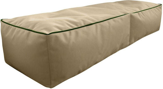 Пуф Табуретка Plank Пясъчен 150x50x30