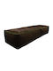 Bean Bag Stool Plank Brown 150x50x30