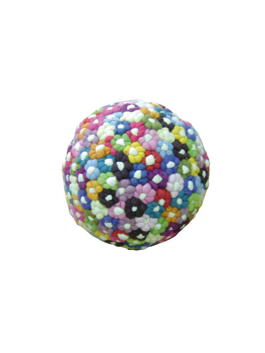 Pouf Stool Bean Bag Chairs & Poofs Jgs S.a Flower Balls Rug Pouf Multicolour Stool-065 Φ45cm
