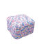 Pouf Σκαμπο Πουφ Jgs S.a Ροζ Μωβ Crotia 1 Balls Rug Stool-054 45x45x35cm