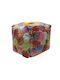 Pouf Stool Bean Bag Jgs S.a Multicolour Rs-58b Bean Bag Stool-081 40x40x40cm