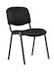 Visitor Chair Taurus Tnt C Fabric Black Fabric 535x470x810mm