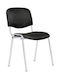 Visitor Chair Taurus Tnt Tc Fabric Black Fabric 530x470x830mm