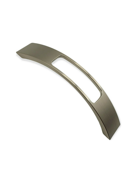 Mâner pentru mobilier Furnipart 7501-160-0g Culoare Full Face Argintiu Dimensiune 16,0cm Nikel-mat