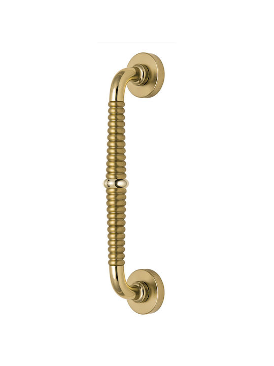 Mâner Ușă 22cm Auriu Mat Alama 04.1010