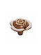 Furniture Knob Besana 2363044 OB Beige Gold Patina Φ40mm