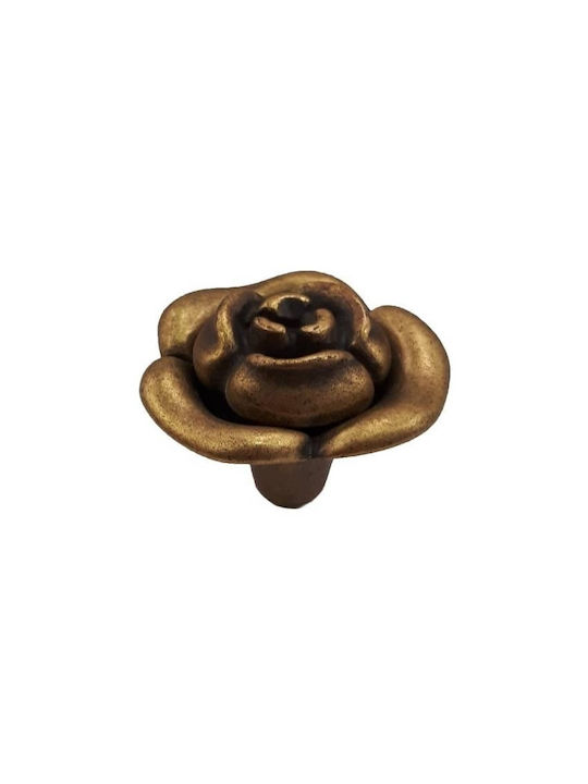 Furniture Knob Besana 2363044 Antique Florence Φ40mm