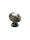 Furniture Knob Besana 2352 Antique Florence Swarovski Crystal 30mm