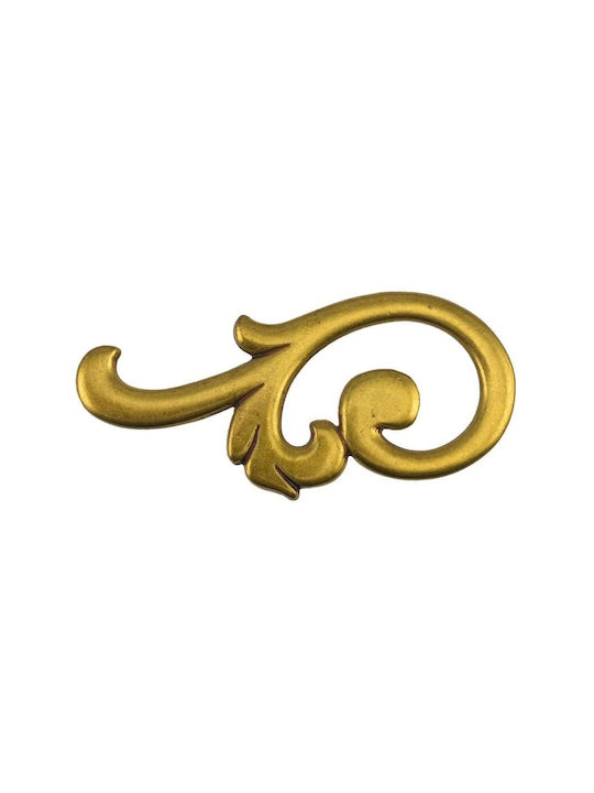Furniture Handle Besana 1362 Avo Gold Patina Left 32mm
