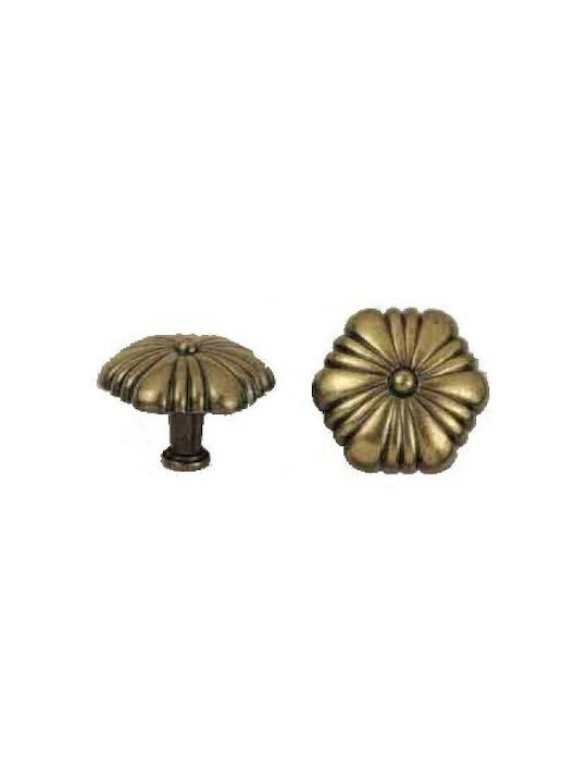 Knob Giusti Art.6009 Φ-20mm Bronze 233-6009#2604b