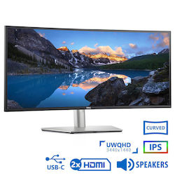 Dell U3421WE Refurbished Grade A IPS Monitor 34" QHD 3440x1440